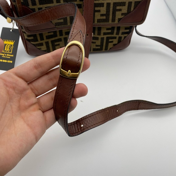 Fendi Zucca Shoulder Bag - Picture 7 of 11